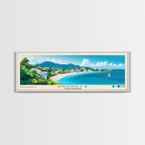 Anguilla, United Kingdom Panoramic Print, Vacation Gift, United Kingdom Wall Art, Vacation Wall Art, Vacatation Memories, Beach Decor, Beach Or Lakehouse Art