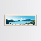 Hamilton Island, Australia Panoramic Beach Print, Vacation Gift, Australia Wall Art, Beach Painting, Beach Decor, Beach Painting