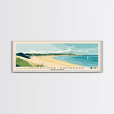 Mudeford Sandbank, United Kingdom Panoramic Print, Vacation Gift, United Kingdom Wall Art, Vacation Wall Art, Vacatation Memories, Beach Decor, Beach Or Lakehouse Art