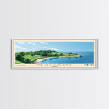 Pelee Island, Canada Panoramic Print, Vacation Gift, Canada Wall Art, Beach Painting, Beach Decor, Large Wall Art, Wood Frame Art