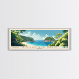 Similan and Surin, Thailand Panoramic Print, Vacation Gift, Thailand Wall Art, Vacation Wall Art, Vacatation Memories, Beach Decor, Beach Or Lakehouse Art