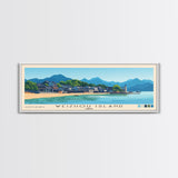 Weizhou Island, China Panoramic Beach Print, Vacation Gift, China Wall Art, Framed Canvas Print, Framed Beach Painting