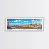 Rio Rancho New Mexico Panoramic Print, Elegant Framed Canvas Print, City Travel Poster, Home Decoration, Office Wall Art