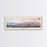 Linkoping Sweden Travel Art, City Art, Framed Canvas Print or Metal Wall Art, Europe Travel Poster, Panoramic Wall Art, Extra Wide Wall Art