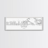 Panoramic Fontana City Map, California Art, Map Print, Minimalist Wall Art, Canvas Art, Housewarming Gift, Street Map Art, Closing Gift