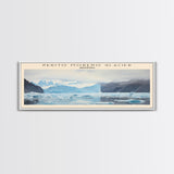 Perito Moreno Glacier Travel Poster Print, Framed Canvas Wall Art, Metal Wall Art, COUNTRY art, Gift For Him, Travel Wall Art, Travel Lover Gift