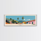 Kuito, Angola Panoramic Canvas Print, Kuito, Angola Painting, Angola Art, Kuito Travel Poster, Travel Art, Vacation Gift