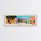 San Salvador de Jujuy, Argentina Panoramic Canvas Print, San Salvador de Jujuy, Argentina Painting, Argentina Art, San Salvador de Jujuy Travel Poster, Travel Art, Living Room Painting