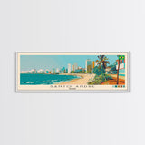 Santo Andre, Brazil Panoramic Canvas Print, Santo Andre, Brazil Painting, Brazil Art, Santo Andre Travel Poster, Travel Art, Living Room Painting