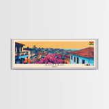 Sunyani, Ghana Panoramic Canvas Print, Sunyani, Ghana Painting, Ghana Art, Sunyani Travel Poster, Travel Art, Guest Room Painting