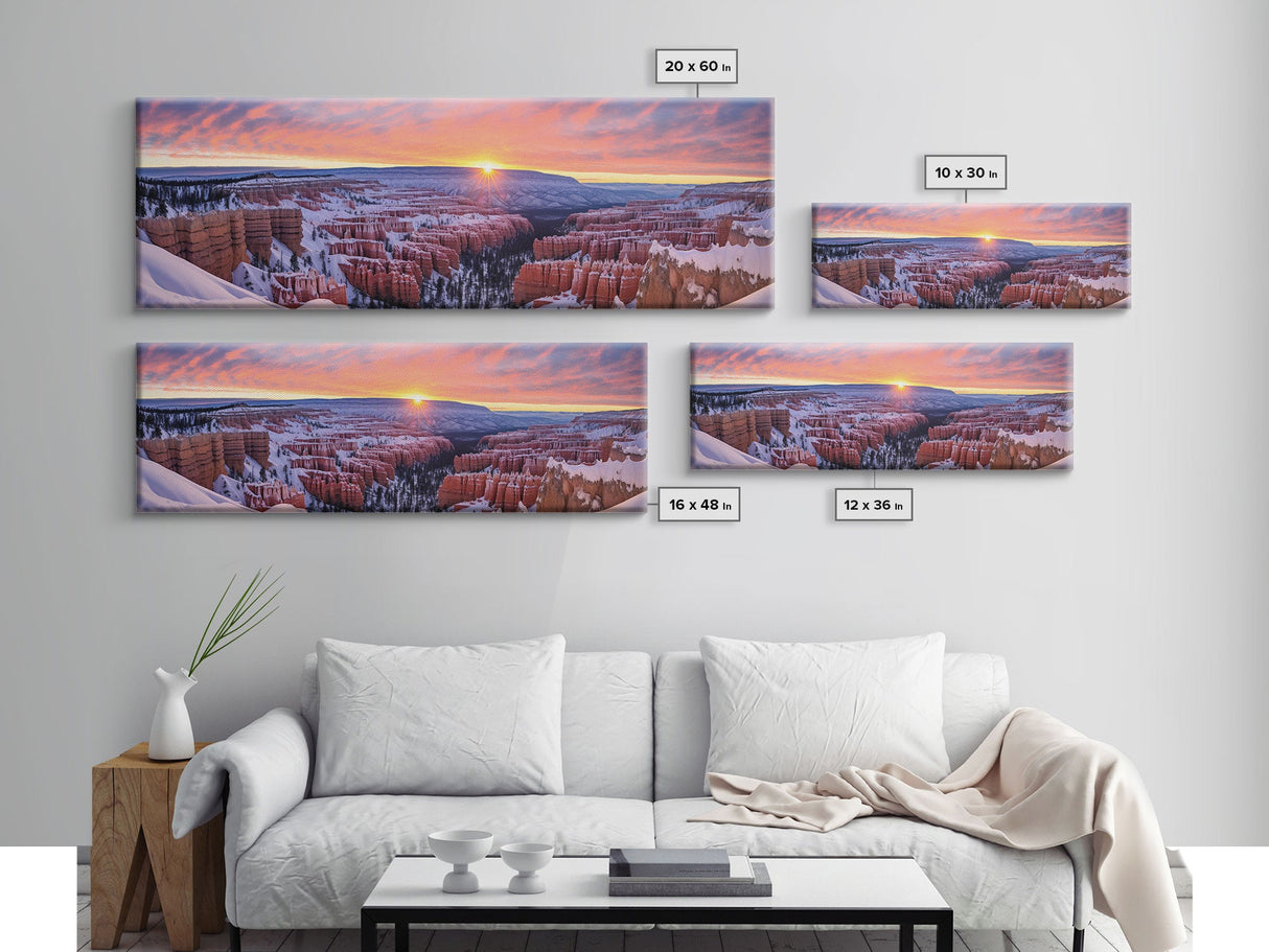 Panoramic of Bryce Canyon National Park, Extra Large Wall Art, Panoramic Wall Art, Panoramic Print, Landscape Photography, Landscape Print