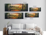 Panoramic of Congaree National Park, Extra Large Wall Art, Panoramic Wall Art, Panoramic Print, Landscape Photography, Landscape Print