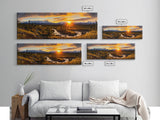 Panoramic of Denali National Park, Extra Large Wall Art, Panoramic Wall Art, Panoramic Print, Landscape Photography Landscape Print