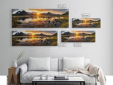 Panoramic of Gates Of The Arctic National Park , Extra Large Wall Art, Panoramic Wall Art, Panoramic Landscape Print, Landscape Photography