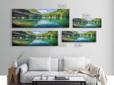 Panoramic of Hamilton Pool Texas, Extra Large Wall Art, Panoramic Wall Art, Panoramic Landscape Print, Landscape Photography