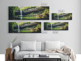 Panoramic of Hamilton Pool Texas, Extra Large Wall Art, Panoramic Wall Art, Panoramic Print, Landscape Photography Landscape