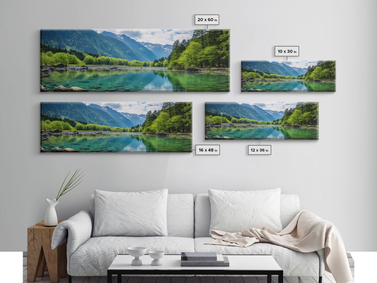 Panoramic Print of Kamikōchi Nagano Japan, Extra Large Wall Art, Panoramic Wall Art, Panoramic Landscape Print, Landscape Photography