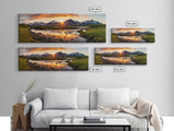 Panoramic Print of Katmai National Park, Extra Large Wall Art, Panoramic Wall Art, Panoramic Landscape Print, Landscape Photography