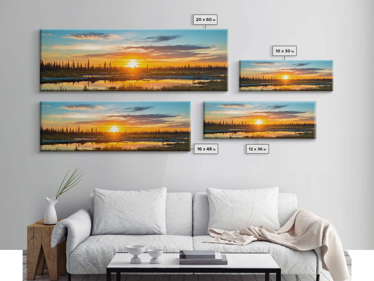 Panoramic Print of Kobuk Valley National Park, Extra Large Wall Art, Panoramic Wall Art, Panoramic Landscape Print, Landscape Photography