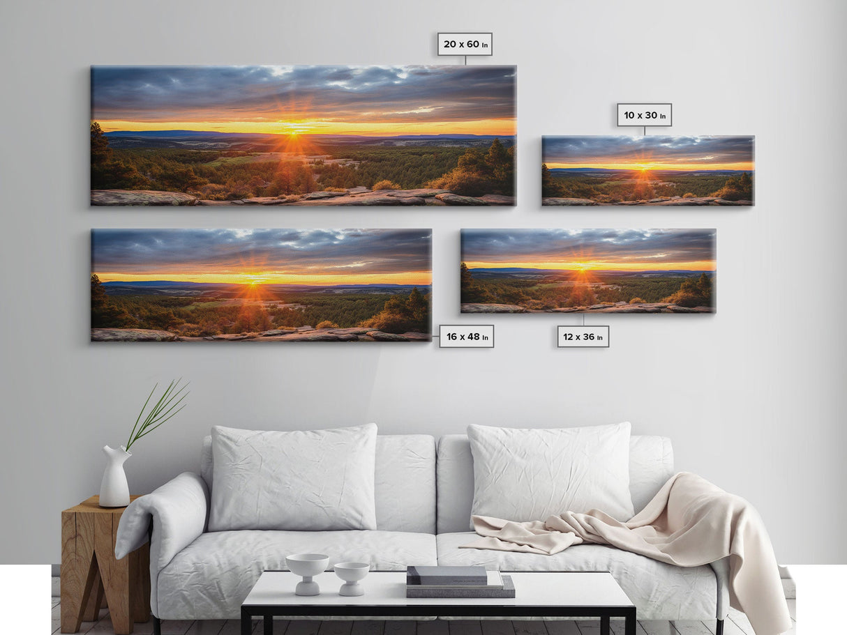 Panoramic Print of Mesa Verde National Park Extra Large Wall Art, Panoramic Wall Art, Panoramic Landscape Print, Landscape Photography