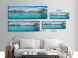 Panoramic Print of Ogasawara Islands Tokyo Japan Extra Large Wall Art, Panoramic Wall Art, Panoramic Landscape Print, Landscape Photography