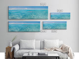 Panoramic Print of Turks Caicos, Beautiful Beach, Extra Large Wall Art, Panoramic Wall Art, Panoramic Landscape Print, Landscape Photography