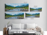 Panoramic Print of White Mountains New Hampshire, Extra Large Wall Art, Panoramic Wall Art, Panoramic Landscape Print, Landscape Photography