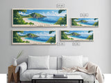 Apo Island, Philippines Panoramic Print, Vacation Gift, Philippines Wall Art, Beach Painting, Beach Decor, Beach Or Lakehouse Art