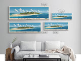 Bazaruto Island, Mozambique Panoramic Print, Vacation Gift, Mozambique Wall Art, Vacation Wall Art, Vacatation Memories, Beach Decor, Beach Or Lakehouse Art