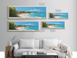 Belle-Île-en-Mer, France Panoramic Print, Vacation Gift, France Wall Art, Beach Painting, Beach Decor, Beach Or Lakehouse Art