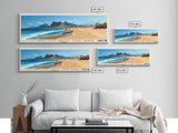 Curralinho Beach, Cape Verde, Senegal Panoramic Beach Print, Vacation Gift, Senegal Wall Art, Beach Painting, Beach Decor, Beach Painting