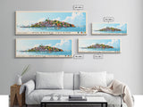 Gulangyu Island, China Panoramic Print, Vacation Gift, China Wall Art, Beach Painting, Beach Decor, Beach Or Lakehouse Art