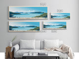 Hamilton Island, Australia Panoramic Beach Print, Vacation Gift, Australia Wall Art, Beach Painting, Beach Decor, Beach Painting