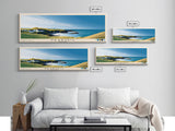 Kearvaig, Scotland Panoramic Beach Print, Vacation Gift, Scotland Wall Art, Beach Painting, Beach Decor, Beach Painting