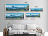 Kosgada, Sri Lanka Panoramic Beach Print, Vacation Gift, Sri Lanka Wall Art, Beach Painting, Beach Decor, Beach Painting