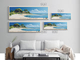 Misali Island, Tanzania Panoramic Print, Vacation Gift, Tanzania Wall Art, Beach Painting, Beach Decor, Large Wall Art, Wood Frame Art