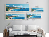 Nusa Lembongan, Indonesia Panoramic Print, Vacation Gift, Indonesia Wall Art, Beach Painting, Beach Decor, Beach Or Lakehouse Art