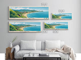 Phú Quốc, Vietnam Panoramic Print, Vacation Gift, Vietnam Wall Art, Beach Painting, Beach Decor, Large Wall Art, Wood Frame Art