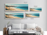 Praia de Moledo, Portugal Panoramic Print, Vacation Gift, Portugal Wall Art, Vacation Wall Art, Vacatation Memories, Beach Decor, Beach Or Lakehouse Art