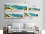 Prasonisi Beach, Greece Panoramic Print, Vacation Gift, Greece Wall Art, Vacation Wall Art, Vacatation Memories, Beach Decor, Beach Or Lakehouse Art