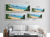 Repulse Bay Beach, Hong Kong Panoramic Print, Vacation Gift, Hong Kong Wall Art, Vacation Wall Art, Vacatation Memories, Beach Decor, Beach Or Lakehouse Art