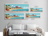 Sharm El Sheikh, Egypt Panoramic Print, Vacation Gift, Egypt Wall Art, Vacation Wall Art, Vacatation Memories, Beach Decor, Beach Or Lakehouse Art