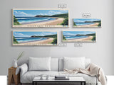 Squeaky Beach, Australia Panoramic Print, Vacation Gift, Australia Wall Art, Beach Painting, Beach Decor, Beach Or Lakehouse Art