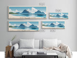 White Island, Philippines Panoramic Print, Vacation Gift, Philippines Wall Art, Beach Painting, Beach Decor, Beach Or Lakehouse Art