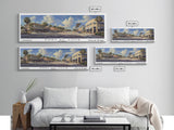 Port St. Lucie Florida Panoramic Print, Stylish Framed Canvas Print, City Travel Poster, Home Decor, Office Wall Art, Gift Idea