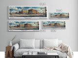 Renton Washington Panoramic Print, Creative Framed Canvas Print, City Travel Poster, Living Room Art, Home Decor, Unique Gift