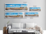 Rio Rancho New Mexico Panoramic Print, Elegant Framed Canvas Print, City Travel Poster, Home Decoration, Office Wall Art