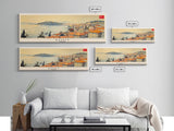 Izmit Turkey Travel Art, City Art, Framed Canvas Print or Metal Wall Art, Europe Travel Poster, Panoramic Wall Art, Extra Wide Wall Art