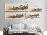 Kruevac Serbia Travel Art, City Art, Framed Canvas Print or Metal Wall Art, Europe Travel Poster, Panoramic Wall Art, Extra Wide Wall Art