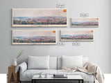 Linkoping Sweden Travel Art, City Art, Framed Canvas Print or Metal Wall Art, Europe Travel Poster, Panoramic Wall Art, Extra Wide Wall Art